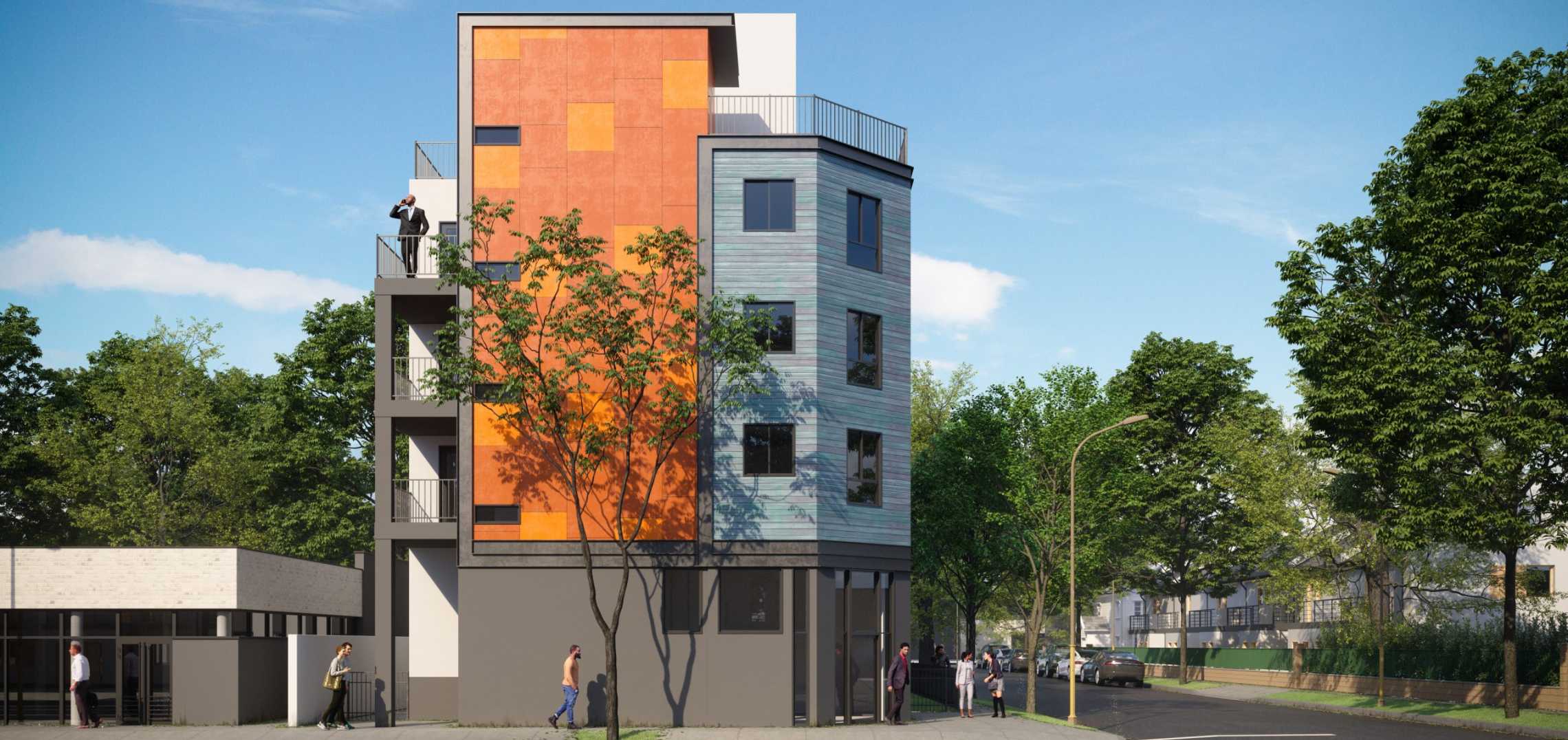 28Unit Affordable Housing Project Takes Shape at 64th & Avalon